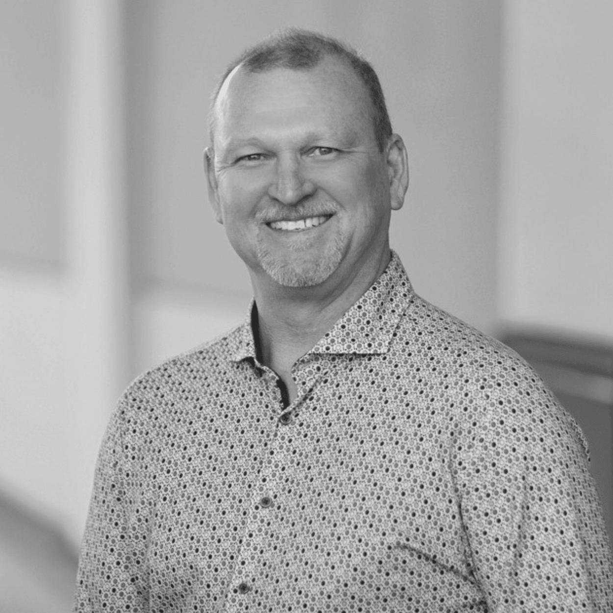 Kelly Marshall grayscale photo